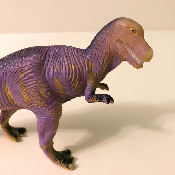 Vintage Larami Tyrannosaurus Rex Dinosaur Figure Toy - Picture 14 of 16